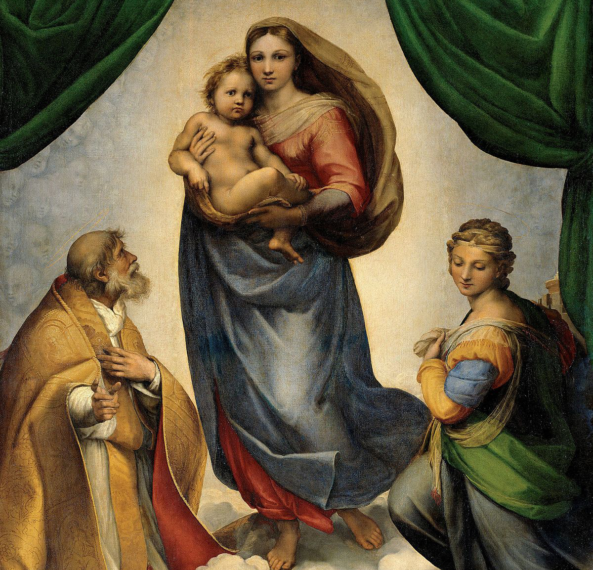 La Madonna Sistina di Raffaello  di Giuseppe Aloise