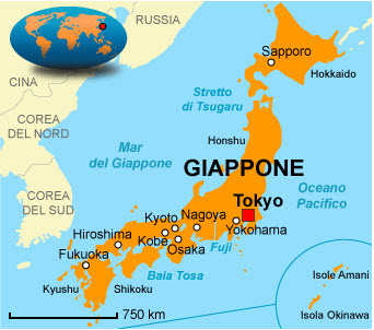Giappone, Oceano Pacifico di Franco Petramala